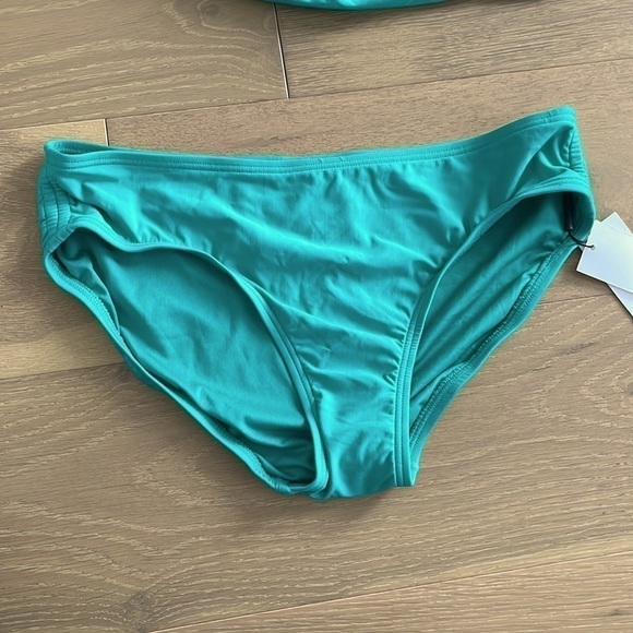 Nwt Calvin Klein Azure Twist Tankini SwimSuit - Medium - Picture 3 of 5